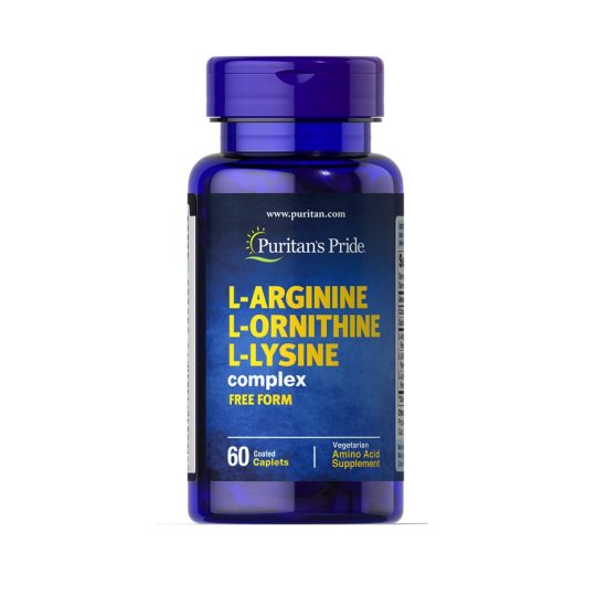 L-Arginin,L-Ornithine,L-Lysine Tri-Amino 60db.