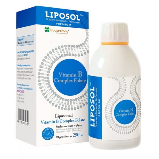 Liposol B komplex folát 250ml.