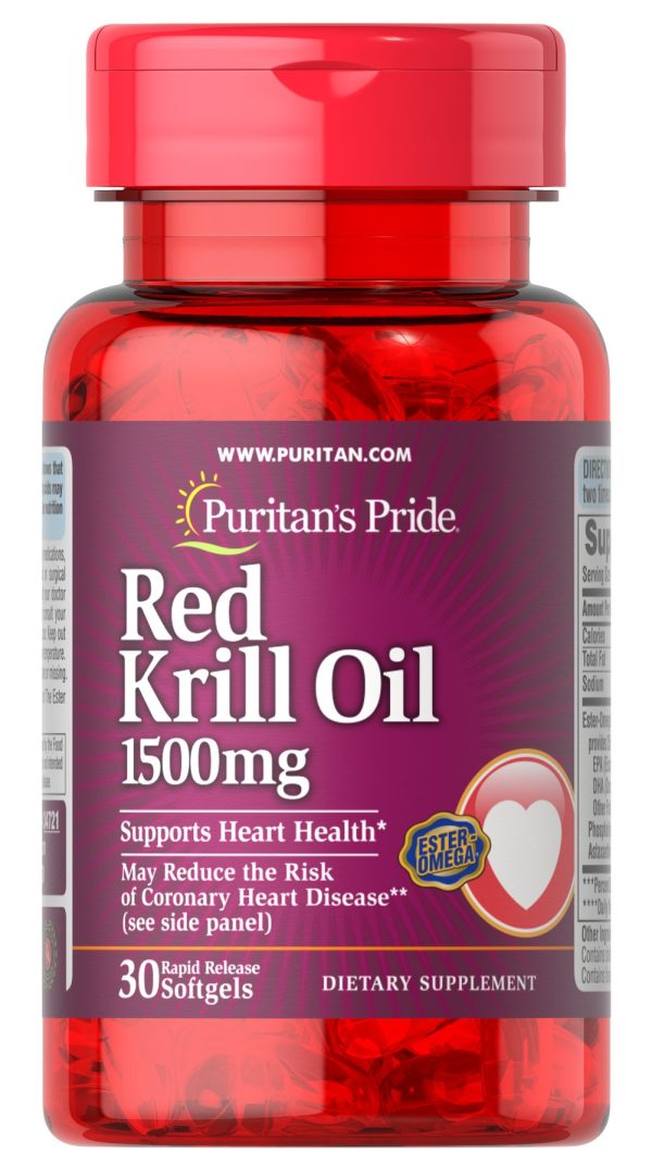 Red Krill Oil 30db (1500mg)
