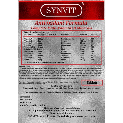 Antioxidáns Formula 360db ( az év mindennapjára)