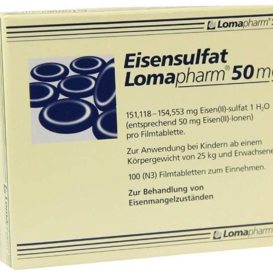 Eisensulfat 50 mg 100db.