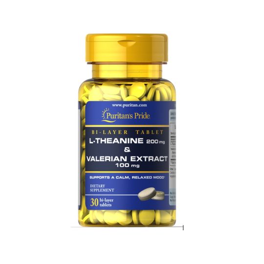 L-Theanine 200 mg & Valerianna kivonat 100 mg 30db