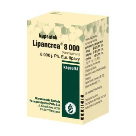 LIPANCREA 8000 , 50db.kapszula