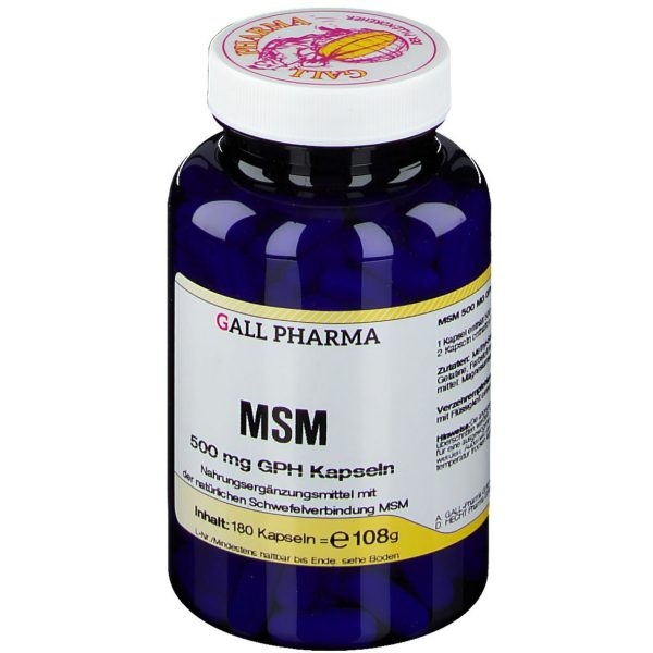 Msm 500mg (180 kapszula)