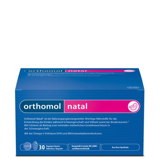 Orthomol Natal® 3 csomag granulátum+30 kapszula