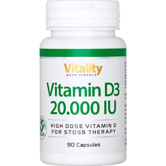 Vitamin D3 20000 IE, 90 kapszula